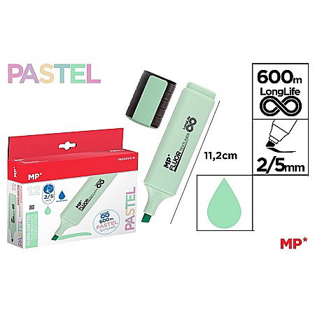 Textmarkere copii - TEXTMARKER IPB VERDE DESCHIS PASTEL FLUO PE534VC-S