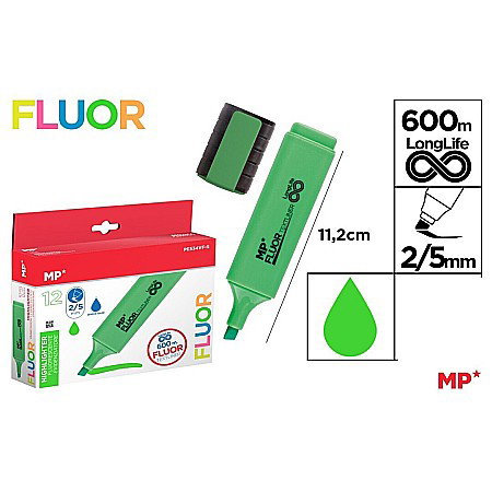 Textmarkere copii - TEXTMARKER IPB VERDE FLUORESCENT PE534VF-S