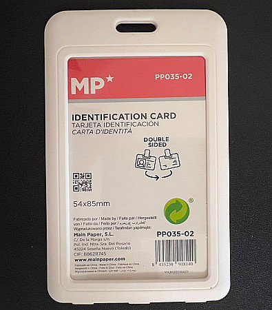 BUZUNAR ECUSON IPB 54*85MM VERTICAL ALB PP035-02 [2]