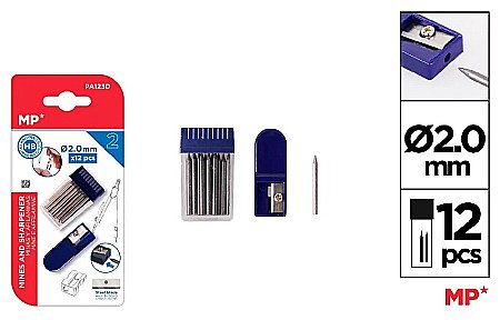 Compas scolar - MINA COMPAS IPB 2MM 12/SET PA123D