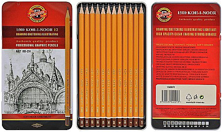 KOH SET CREION GRAFIT 12/SET 8B-2H K1502/2 [4]