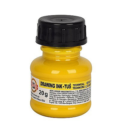 Caligrafie - KOH TUS DESEN KIN 20 GR K1417002 GALBEN