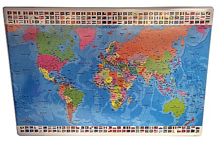 ARTICOLE DE BIROU - KOH MAPA BIROU HARTA LUMII 40*60CM KPP5-812