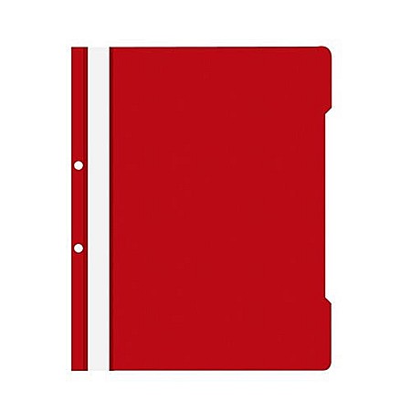 Dosare plastic cu sina pt documente - DOSAR SINA PLASTIC NOKI ECO 4823080B/ 48288080 ROSU - PROMO