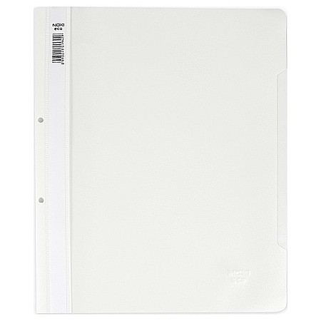 Dosare plastic cu sina pt documente - DOSAR DE PLASTIC CU SINA, NOKI ECO, ALB 4823010B/ 48288010B - PROMO