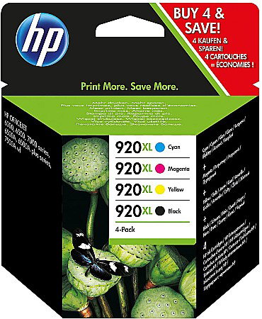 CARTUS HP 920XL MULTIPACK C, M, Y, BK [0]