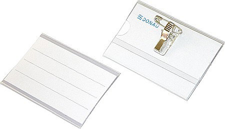 Ecusoane/ coperte documente /accesorii - RT ECUSON DONAU ORIZONTAL CU AC SI CLIP 90*57MM DN100963/8348000PL-99