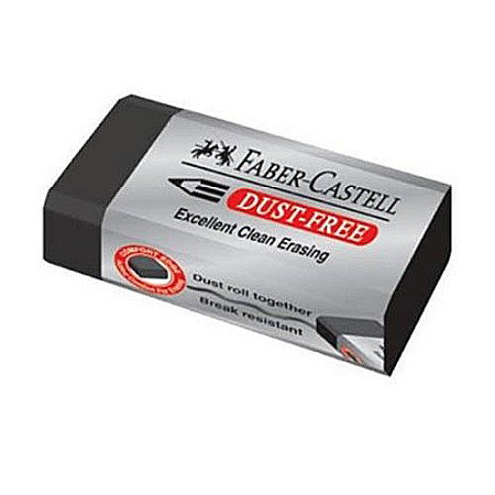 Radiera copii - LEC RADIERA FABER-CASTELL DUST FREE NEAGRA FC187171