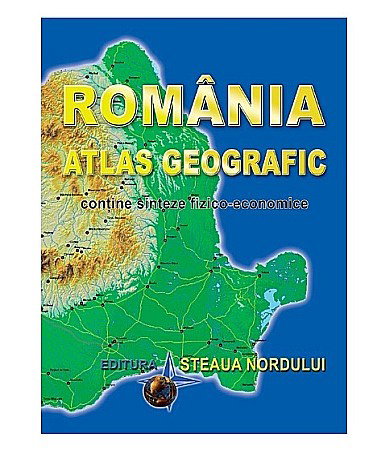 RECHIZITE SCOLARE IPB - LEG ATLAS GEOGRAFIC ROMANIA AG12