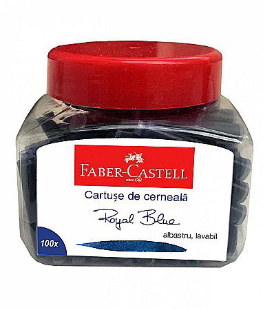 RECHIZITE SCOLARE IPB - LEC PATROANE CERNEALA FABER-CASTELL 100/SET ALBASTRE FC185500