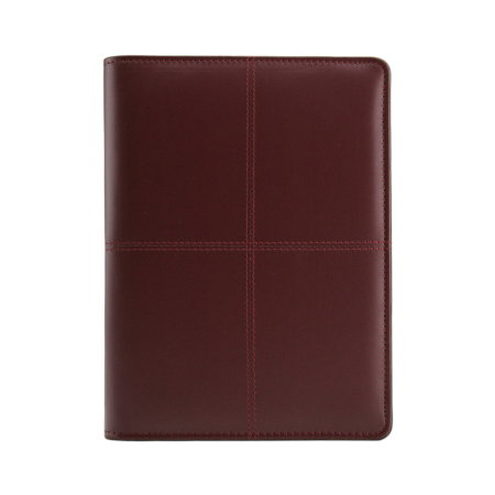 AGENDA DATA ZILNIC BLUETTE LUX CU FERMOAR BORDO 15*21 CM 323BO 2026 [0]
