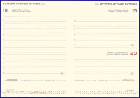AGENDA DATATA LUX CANOA CU CLAPA NEGRU 15*21CM 2026 NGD3914N [2]