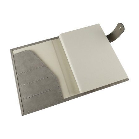 AGENDA DATATA ZILNIC NISA CU CLAPA LUX GRI 15*21 CM 2026 CAG2289GR [1]