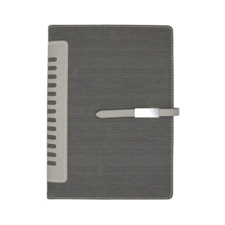 AGENDA DATATA ZILNIC SIRIO LUX GRI 15*21CM 2026 329GR [0]