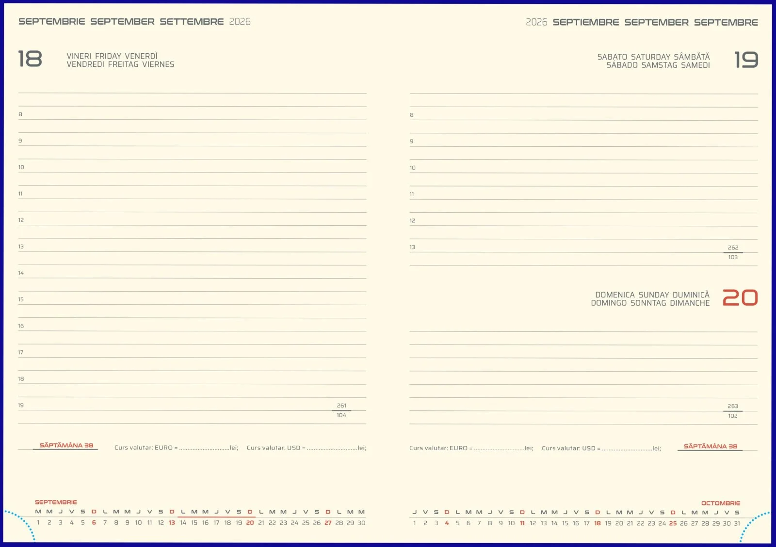 AGENDA DATATA ZILNIC SIRIO LUX GRI 17*24CM 2026 329GR [1]