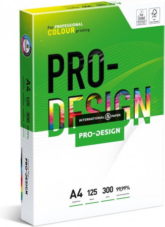 Hartie copiator imprimanta - AGR HARTIE PRO-DESIGN A4 300GR 125 COLI/TOP