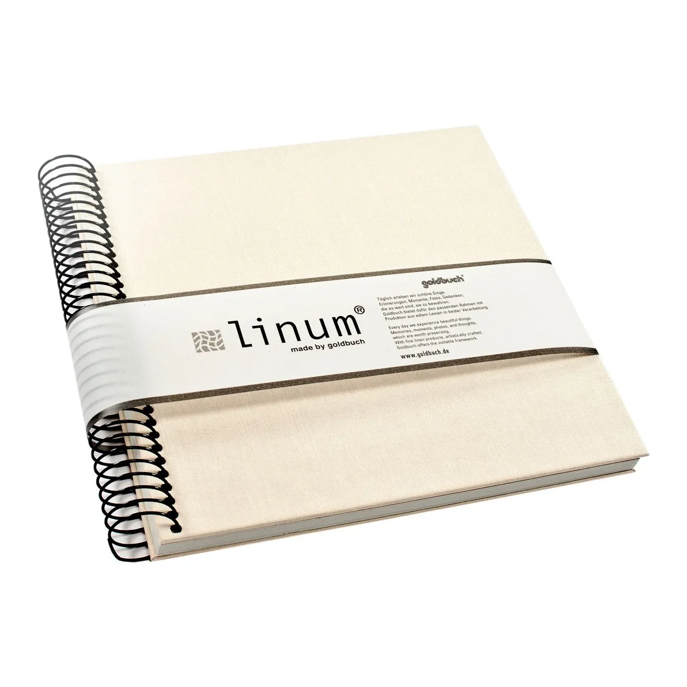 Album Foto/Jurnal Goldbuch Linum Bej 20x20cm 40 Pagini 12931 [1]