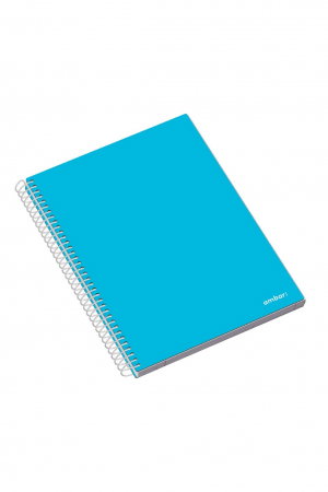 CAIET A4 120F SPIRA 5 SUBIECTE AMBAR HARD COVER 163528 PATRATELE [3]