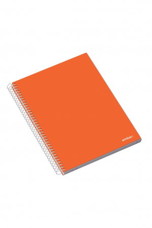 CAIET A4 120F SPIRA 5 SUBIECTE AMBAR HARD COVER 163528 PATRATELE [4]