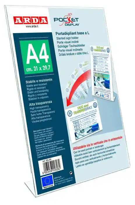 Display de prezentare - DISPLAY PLIANTE A4 L 80LA4