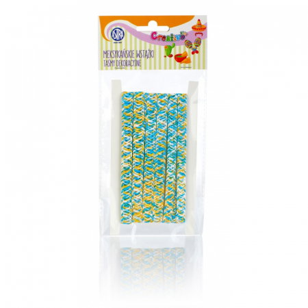 Benzi decorative Scrapbooking - AS BANDA DECORATIVA 10MMX2M MODEL MEXICAN 335119023