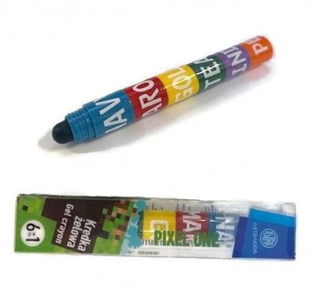 CREION CU GEL 6 IN 1 ASTRAKIDS PIXEL ONE 6 CULORI 316024902 [3]