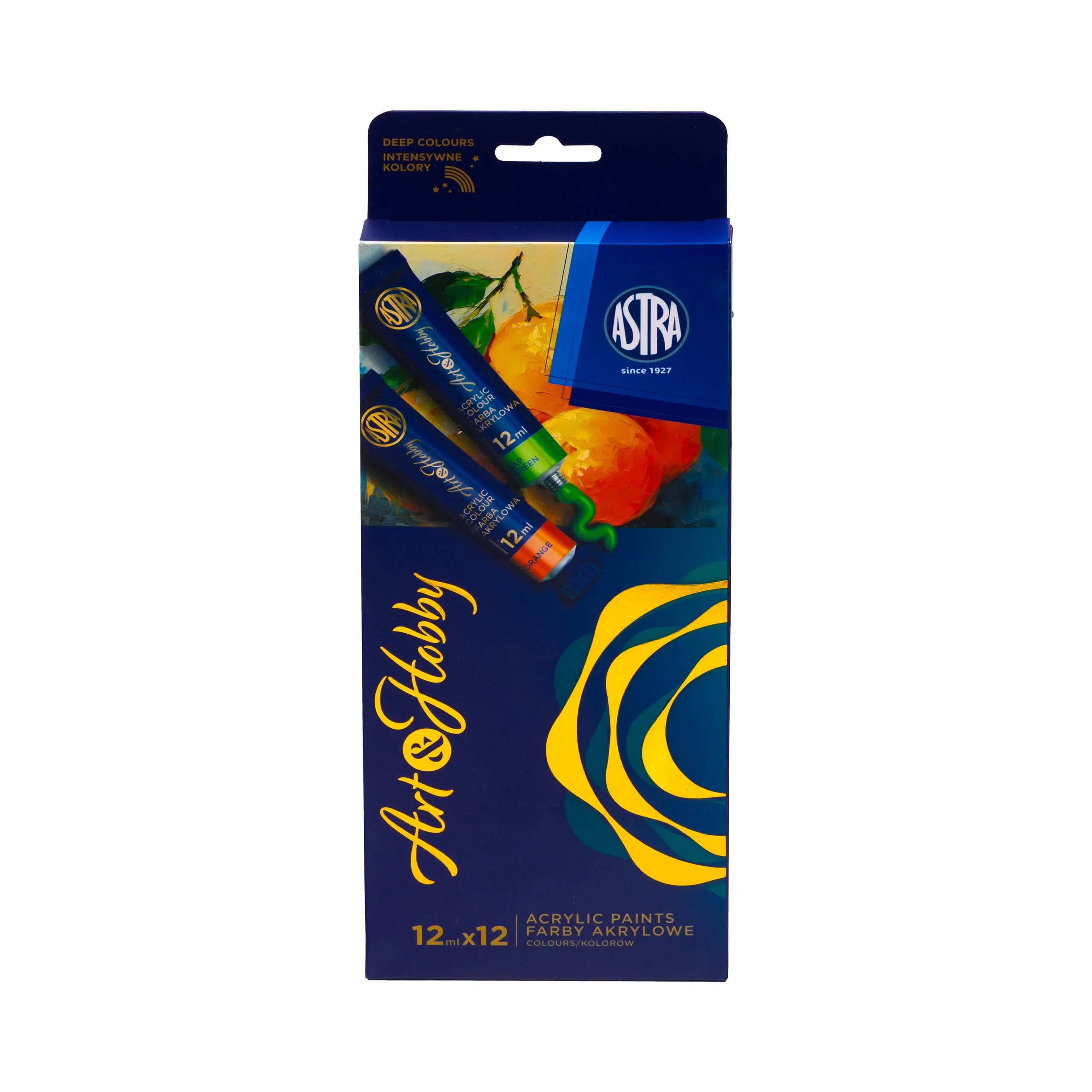 RECHIZITE SCOLARE IPB - CULORI ACRILICE 12ML 12/SET ART&HOBBY 602124004