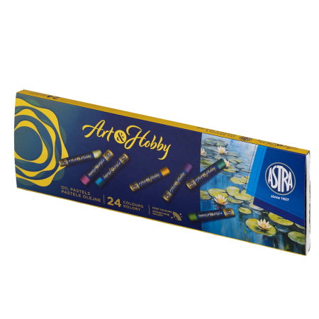 FINE ARTS&GRAPHICS - AS PASTELURI ULEIOASE 24 CULORI/SET ART&HOBBY 313124002