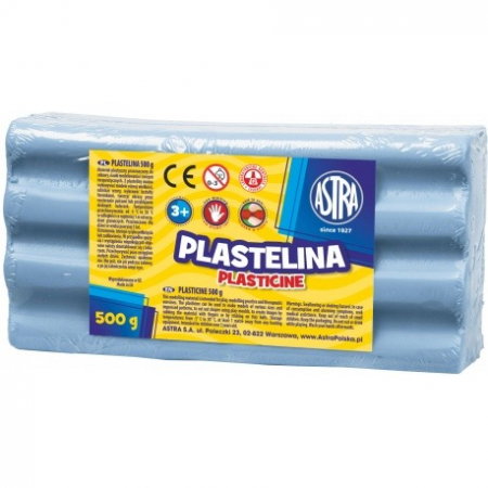 Plastilina, Planseta plastilina - AS PLASTILINA ASTRA 500GR ALBASTRU DESCHIS 303117008