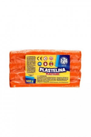 Plastilina, Planseta plastilina - AS PLASTILINA ASTRA 500GR ORANGE 303117005