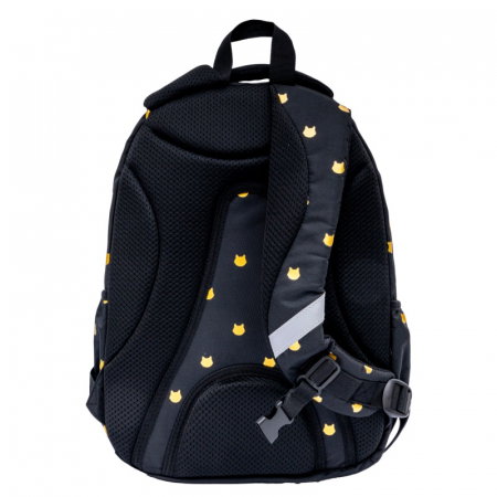 AS RUCSAC SCOLAR 3 COMPARTIMENTE ASTRABAG FLUFFY KITTY BLACK AB330 502025021 [3]