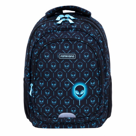 AS RUCSAC SCOLAR 3 COMPARTIMENTE  ASTRABAG NEON UFO AB300 502025013 [0]