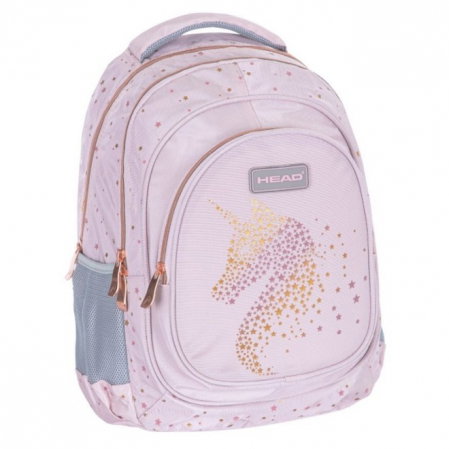 AS RUCSAC SCOLAR 3 COMPARTIMENTE HEAD GOLDEN EFECT ROSE GOLD  AB330 502023085 [1]