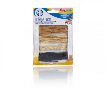 Snur, sarma, elastic, fir - AS SNUR DECORATIV 4/SET*5M 335119020
