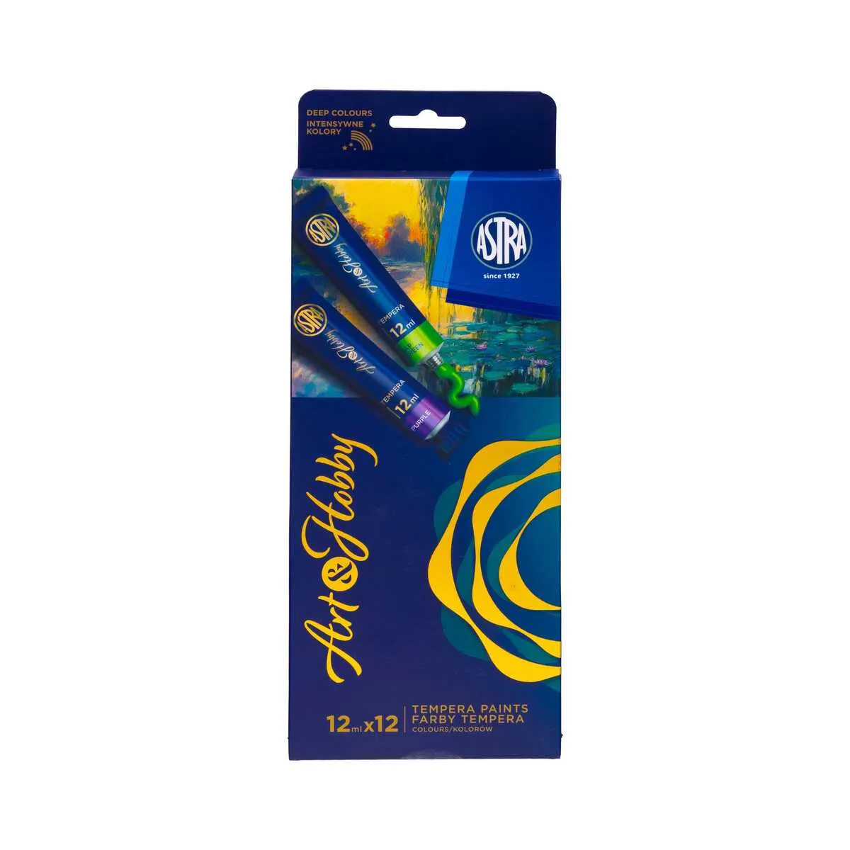 Set acuarele tempera - TEMPERA 12ML 12/SET ART&HOBBY 602124005