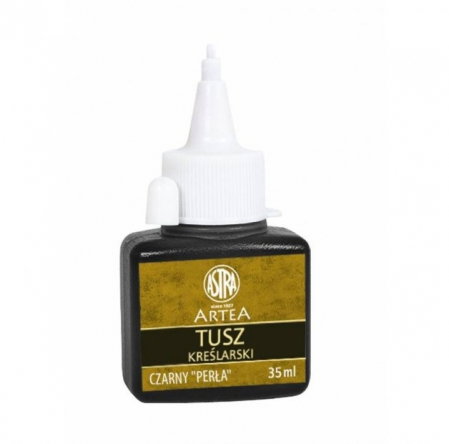Accesorii pentru artisti - AS TUS PENTRU DESEN 35ML NEGRU PERLAT 81030908