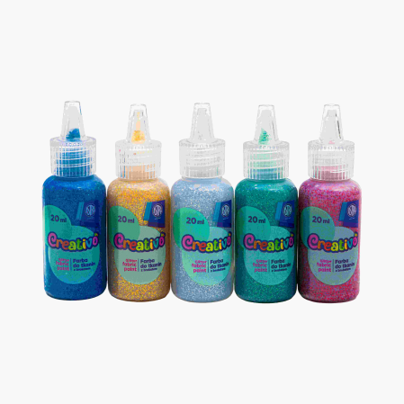 AS VOPSEA TEXTILE CREATIVO CU SCLIPICI 20ML 5 CULORI/SET 301025012 [1]