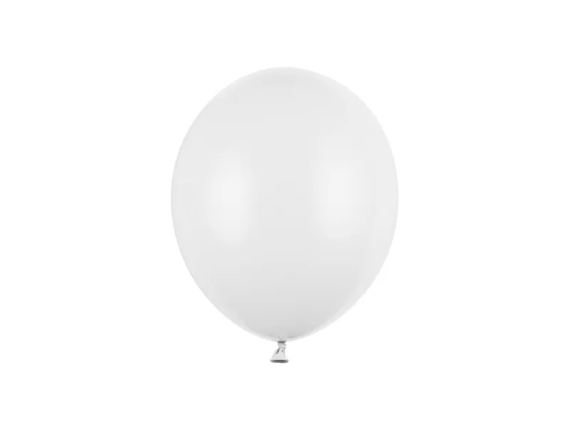 ARTICOLE PARTY - Baloane Pastel Pure White 23cm, 50 bucăți