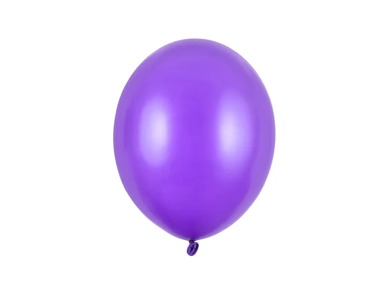 ARTICOLE PARTY - Set 10 Baloane Strong Balloons Metallic Purple 27cm -