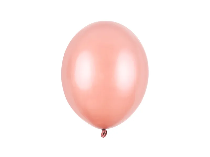 ARTICOLE PARTY - Set 10 Baloane Strong Balloons Metallic Rose Gold 27cm