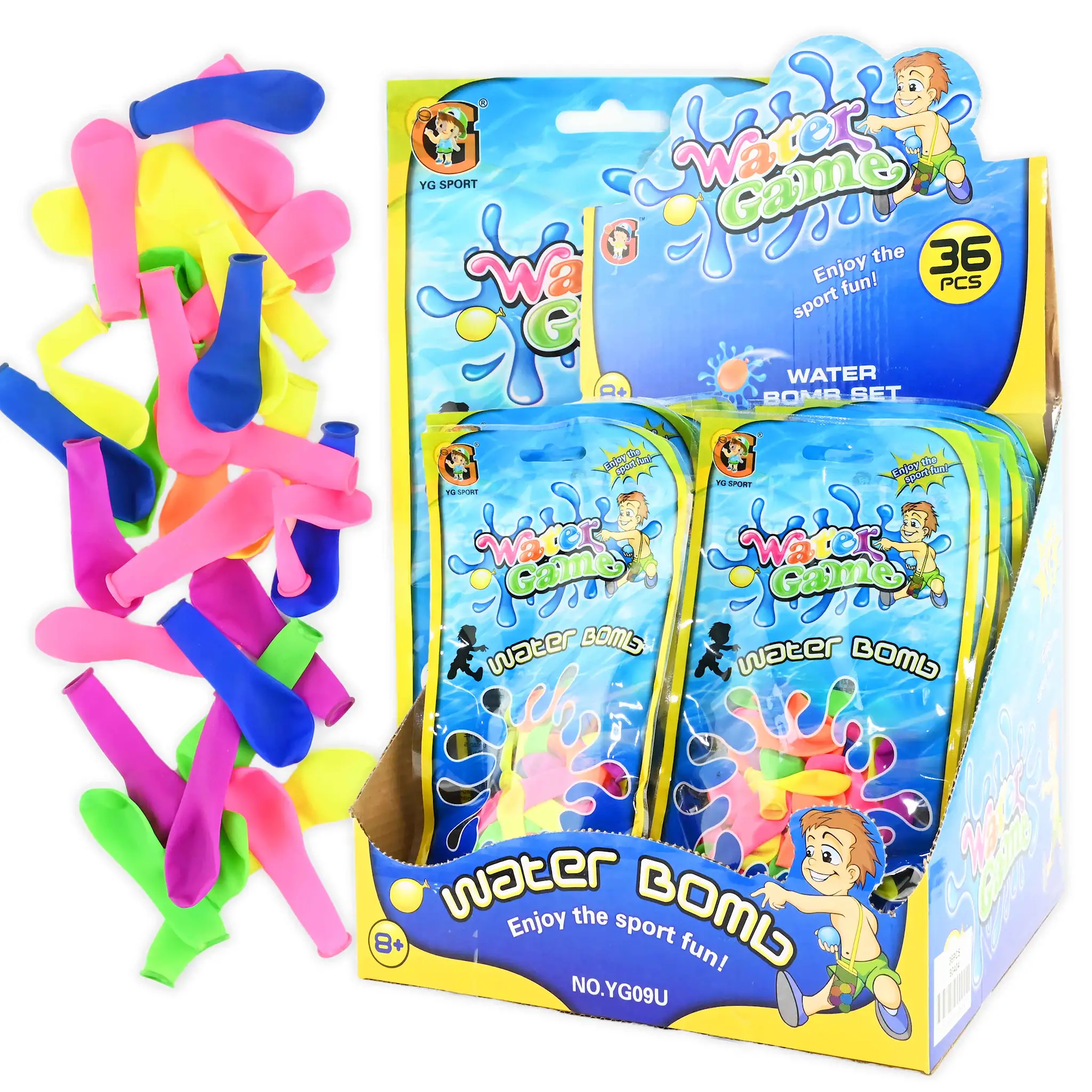 Baloane latex - Set 50 Baloane pentru Apa Water Bombs Multicolore