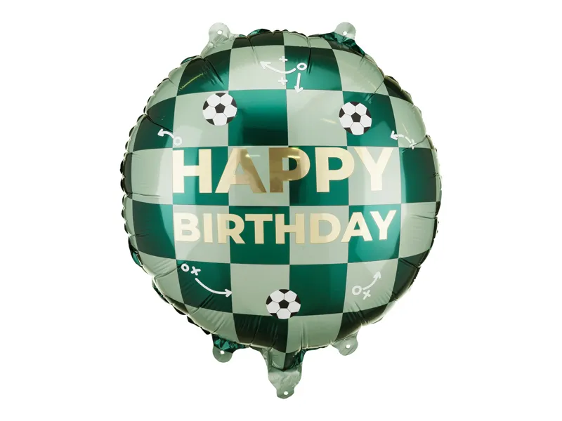 ARTICOLE PARTY - Balon Folie Happy Birthday Fotbal 35x35cm FB296