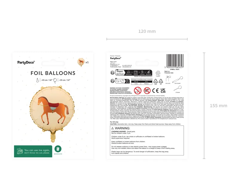 Balon Folie Aluminiu Cal 45cm FB276 [3]
