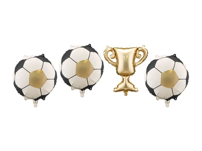Baloane Folie Aluminiu - Balon Folie Ghirlandă Trophy with Balls 4buc FB301