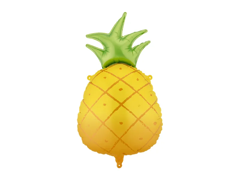 Baloane Folie Aluminiu - Balon Folie Ananas Galben/Verde 38x68cm FB417