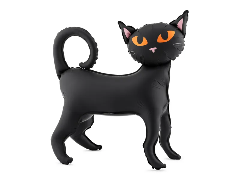 Balon Folie Aluminiu Standing Cat 45x48 cm Black FB433 [1]