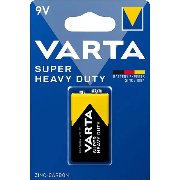 Baterii - BATERIE 2022 BL 9V 6F22 SUPER HEAVY DUTY 55642