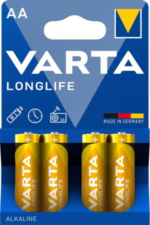 Baterii - BATERII VARTA LONGLIFE 4106/4 LR06 1.5V 4/SET