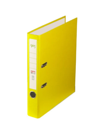 Bibliorafturi - Biblioraft Plastifiat 5cm Galben FSC925 SD-018419