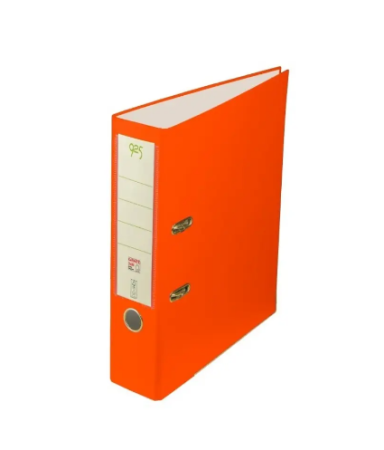 ORGANIZARE SI ARHIVARE - Biblioraft Plastifiat 8cm Portocaliu FSC925 SD-018432